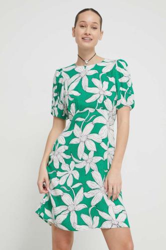 Φόρεμα Desigual χρώμα: πράσινο