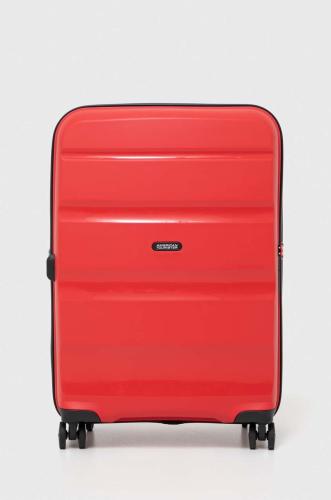 Βαλίτσα American Tourister χρώμα: κόκκινο