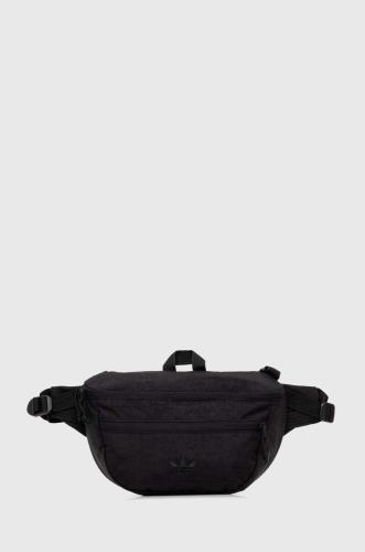 Τσάντα φάκελος adidas Originals χρώμα: μαύρο