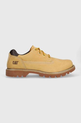 Σουέτ κλειστά παπούτσια Caterpillar COLORADO LOW 2.0 χρώμα: καφέ, P111124