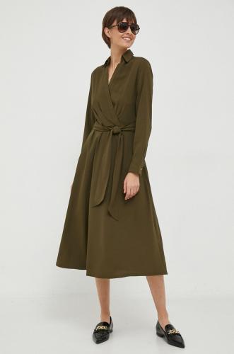 Φόρεμα Lauren Ralph Lauren χρώμα: πράσινο