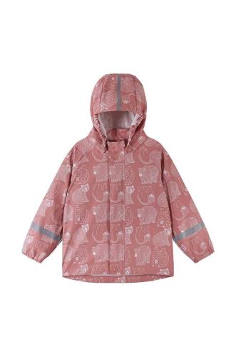 Αδιάβροχο παιδικό μπουφάν Reima Vesi χρώμα: ροζ