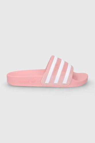 Παντόφλες adidas Originals γυναικεία, χρώμα: ροζ