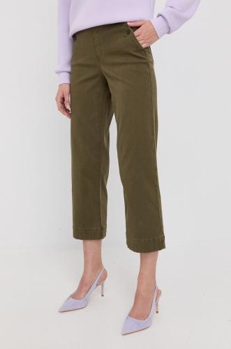 Παντελόνι Spanx γυναικεία, χρώμα: πράσινο,
