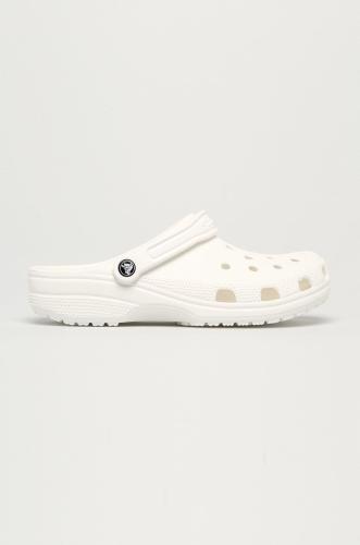 Παντόφλες Crocs Classic χρώμα: άσπρο, 10001