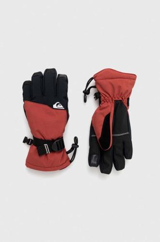 Γάντια Quiksilver χρώμα: κόκκινο