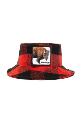 Καπέλο Goorin Bros χρώμα: κόκκινο