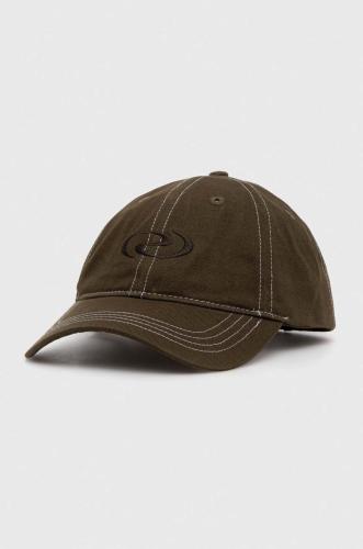 Βαμβακερό καπέλο του μπέιζμπολ LUV AJ χρώμα: πράσινο