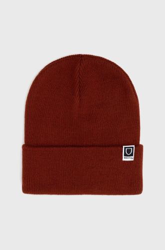 Καπέλο Brixton χρώμα: καφέ,