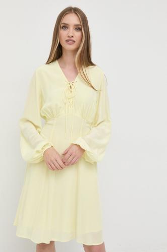 Φόρεμα Ivy Oak χρώμα: κίτρινο,