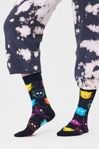 Κάλτσες Happy Socks χρώμα: μαύρο