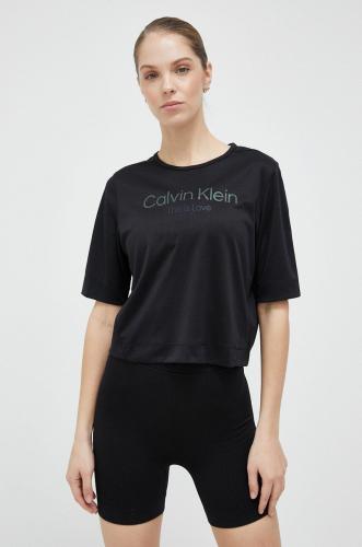 Μπλουζάκι προπόνησης Calvin Klein Performance Pride χρώμα: μαύρο