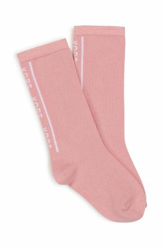 Παιδικές κάλτσες Michael Kors χρώμα: ροζ