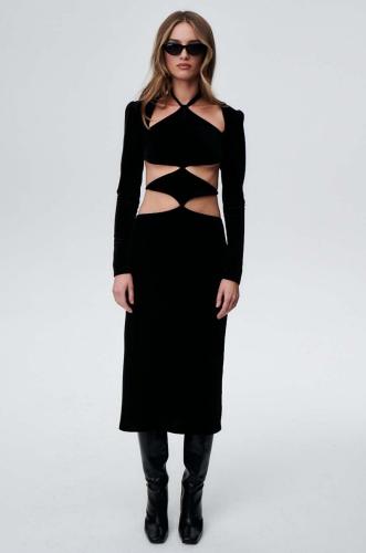 Φόρεμα Undress Code χρώμα: μαύρο