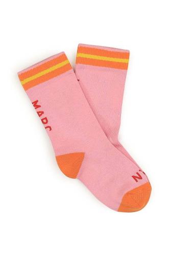 Παιδικές κάλτσες Marc Jacobs χρώμα: ροζ
