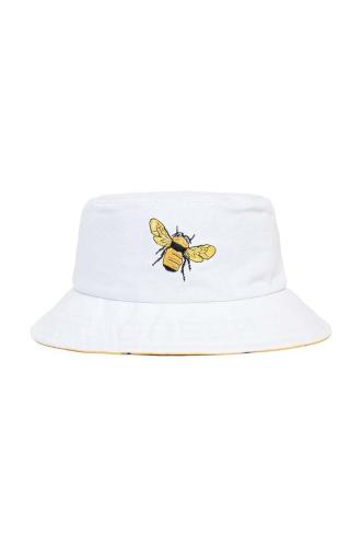 Βαμβακερό καπέλο Goorin Bros χρώμα: άσπρο