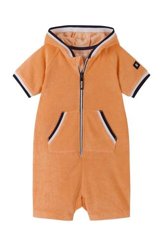 Ολόσωμη φόρμα μωρού Reima χρώμα: πορτοκαλί