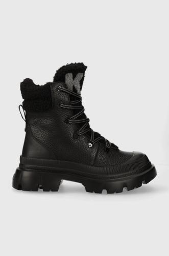 Δερμάτινα παπούτσια Karl Lagerfeld TREKKA MAX KC χρώμα: μαύρο, KL43563