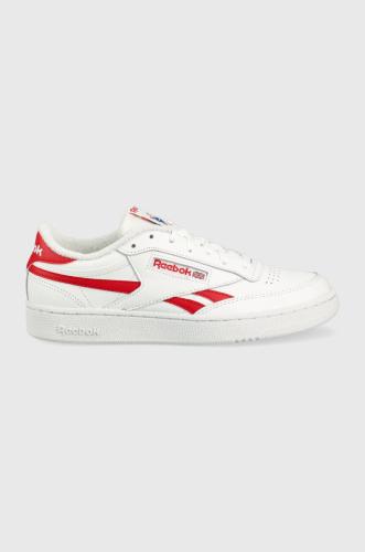 Δερμάτινα αθλητικά παπούτσια Reebok Classic χρώμα: άσπρο