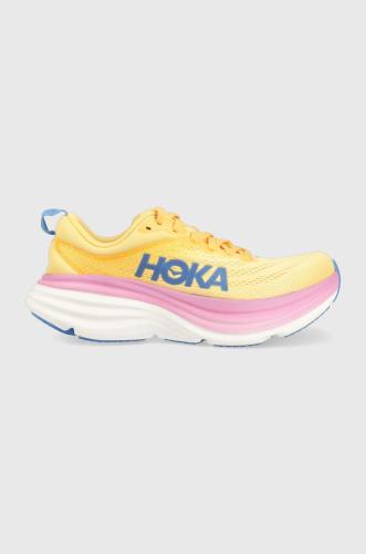 Παπούτσια για τρέξιμο Hoka Bondi 8 χρώμα: κίτρινο
