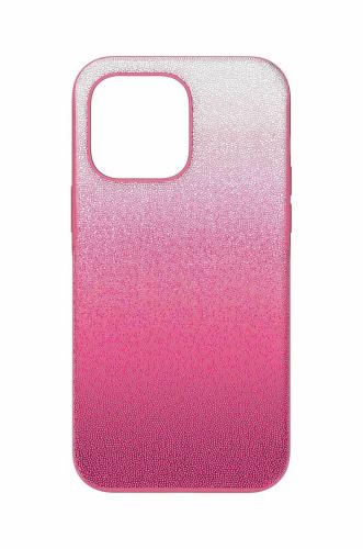 Θήκη κινητού Swarovski 5650834 HIGH 14 PRO MAX χρώμα: ροζ