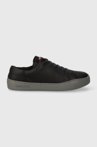 Δερμάτινα αθλητικά παπούτσια Camper Peu Touring χρώμα: μαύρο, K200877.031