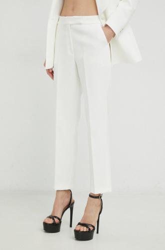 Παντελόνι Ivy Oak χρώμα: άσπρο