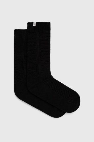 Μάλλινες κάλτσες Calvin Klein χρώμα: μαύρο