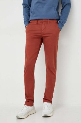 Παντελόνι Pepe Jeans James χρώμα: κόκκινο