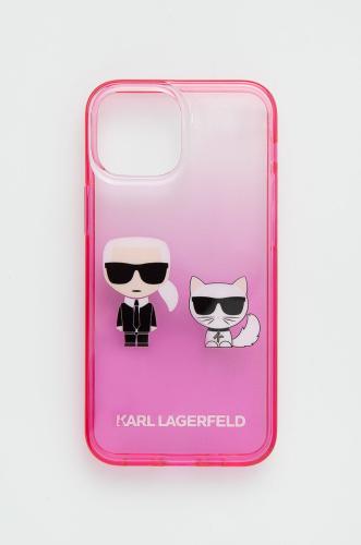 Θήκη κινητού Karl Lagerfeld Iphone 13 Mini 5,4'' χρώμα: ροζ
