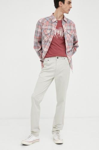 Παντελόνι Wrangler Larston χρώμα: μπεζ
