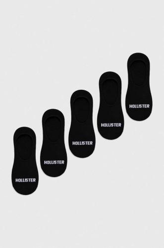 Κάλτσες Hollister Co. 5-pack χρώμα: μαύρο