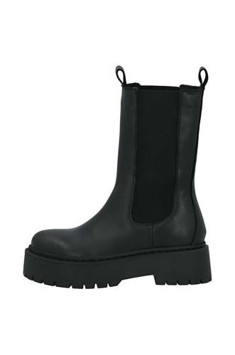 Δερμάτινες μπότες τσέλσι Bianco BIADEB γυναικείες, χρώμα: μαύρο, 30.50728