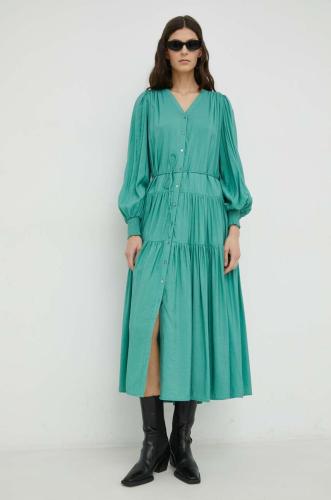 Φόρεμα Bruuns Bazaar Rosebay Carline χρώμα: πράσινο