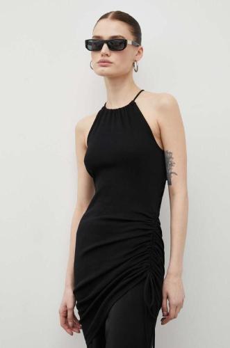 Φόρεμα Gestuz χρώμα: μαύρο