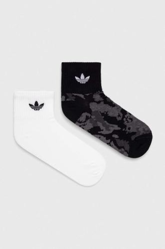 Κάλτσες adidas Originals χρώμα: μαύρο