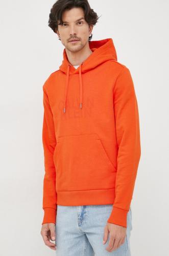Μπλούζα Calvin Klein χρώμα: πορτοκαλί,