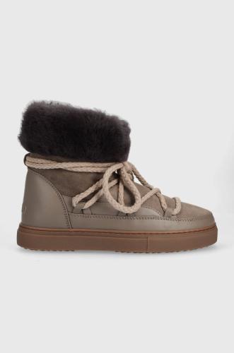 Δερμάτινες μπότες χιονιού Inuikii CLASSIC HIGH χρώμα: καφέ, 75207-005