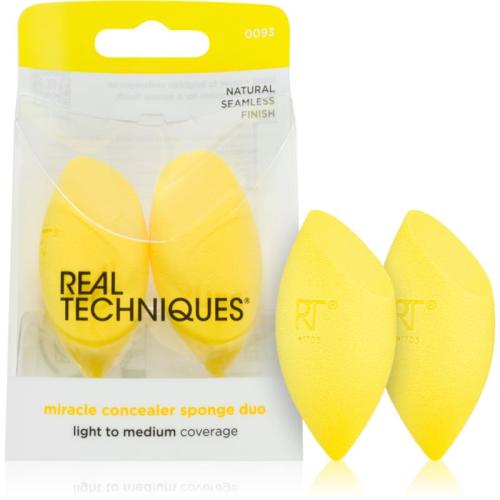 Real Techniques Sponge+ Miracle Concealer σφουγγαράκι για μεικ απ 2 τμχ