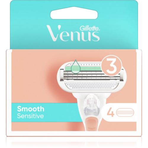 Gillette Venus Sensitive Smooth ανταλλακτική κεφαλή 4 τμχ