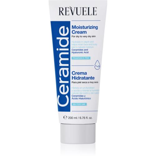 Revuele Ceramide Moisturizing Cream ενυδατική κρέμα για σώμα και πρόσωπο για ξηρό έως πολύ ξηρό δέρμα 200 μλ