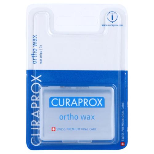 Curaprox Ortho Wax ορθοδοντικό κερί για σιδεράκια 7 τμχ