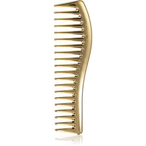 Janeke Gold Line Wavy Comb for Gel Application χτένα για τα μαλλιά για την εφαρμογή προϊόντων τζελ 18,5 x 5 cm 1 τμχ