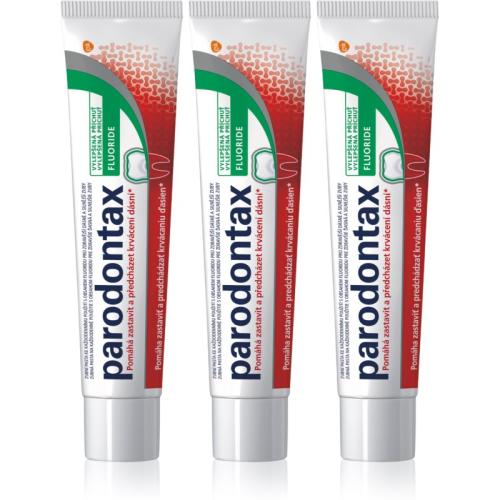 Parodontax Fluoride οδοντόκρεμα κατά της αιμορραγίας των ούλων 3x75 μλ