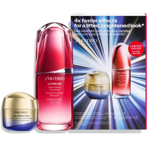 Shiseido Vital Perfection Uplifting & Firming Cream σετ δώρου (με λιφτινγκ αποτελέσματα)