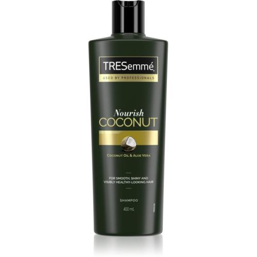 TRESemmé Nourish Coconut ενυδατικό σαμπουάν για ξηρά μαλλιά 400 ml