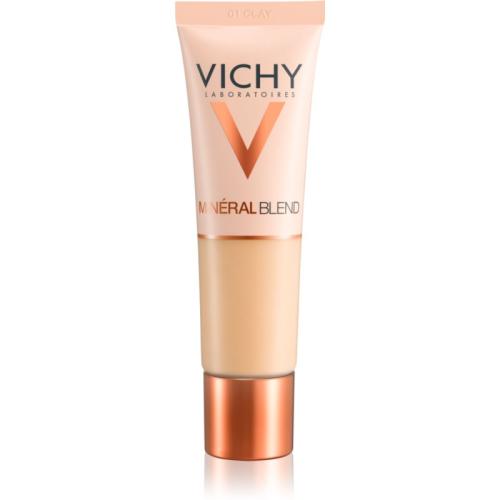 Vichy Minéralblend ενυδατικό make-up για φυσική κάλυψη απόχρωση 01 Clay 30 ml
