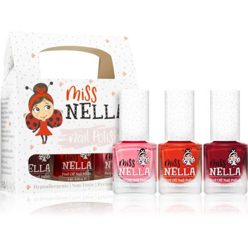 Miss Nella Peel Off Nail Polish Set Σετ βερνίκι νυχιών