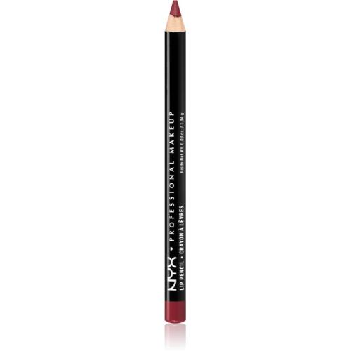 NYX Professional Makeup Slim Lip Pencil Μολύβι για τα χείλη απόχρωση 817 Hot Red 1 γρ