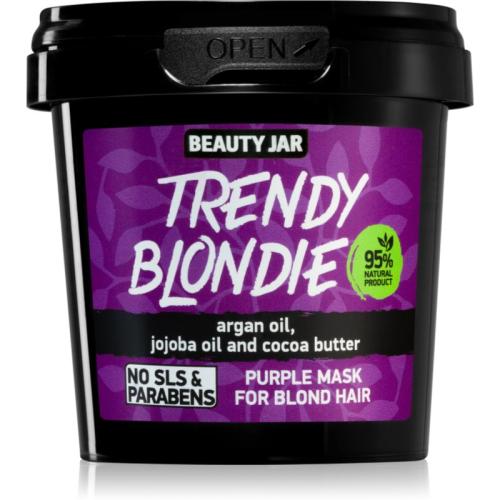 Beauty Jar Trendy Blondie φυσικά εξουδετερωτική μάσκα για ξανθά μαλλιά 150 ml